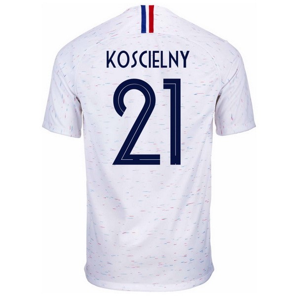 Camiseta Francia 2ª Koscielny 2018 Blanco